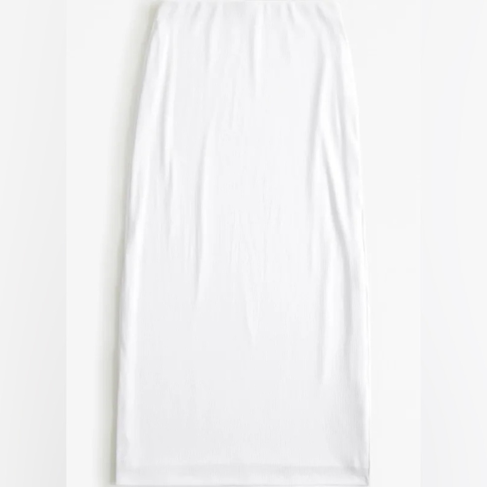 Abercrombie & Fitch Women's Powdered Rib Knit Maxi Skirt - Picture 2 of 10